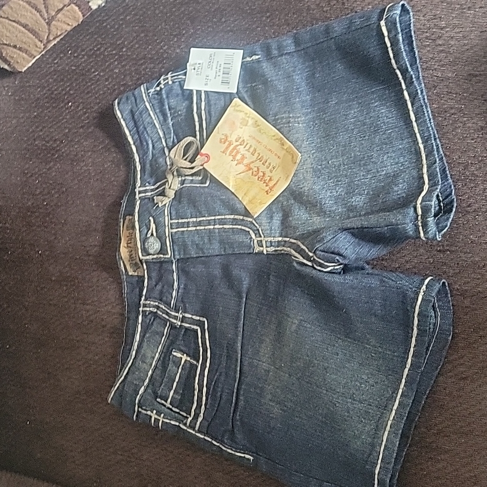 FreeStyle Revolution Girls Jean Shorts Size 12 NWT